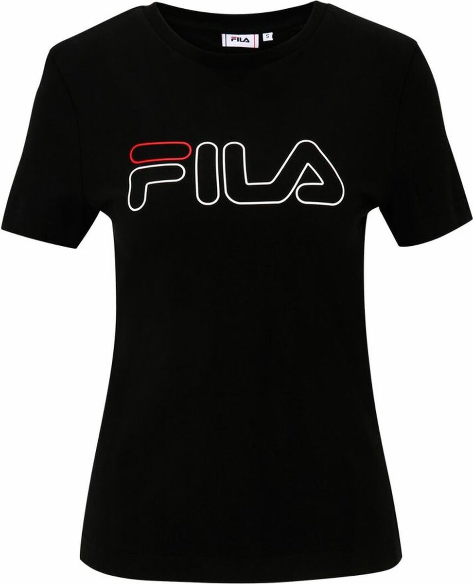 Dames-T-Shirt met Korte Mouwen Fila FAW0335 80010 XS Multicolor