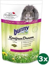 3x1,5 kg Bunny nature konijnendroom senior