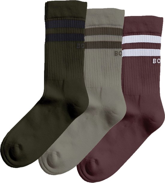 Bjorn Borg - 3-Pack Sokken Multicolour - Heren - Maat 41-45 -