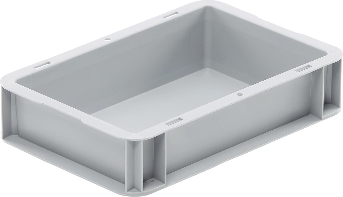 Eurobox, 300 x 200 x 70 mm, 268 x 168 mm, Grijs