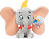 Dumbo - Disney Lil Bodz Pluche Knuffel met Geluid 30 cm {Disney Dombo Sound Plush Toy | Speelgoed knuffeldier knuffels voor kinderen jongens meisjes | Lady en de Vagebond, 101 Dalmatiërs, Pluto, Simba Lion King, Dombo Olifant}