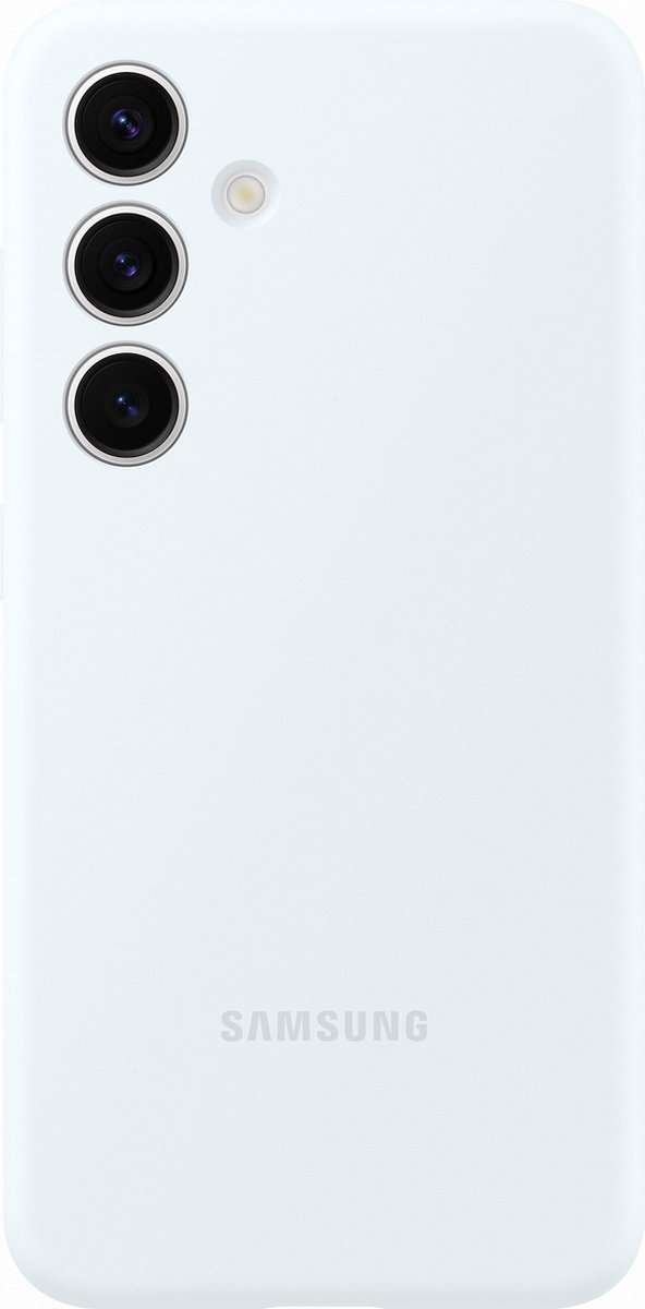 Samsung Silicone Case - Geschikt voor Samsung Galaxy S24 Plus - White