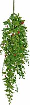 Greenmoods Kunstplanten - Kunstplant - Hangplant - Gardenia - Met besjes - 81 cm