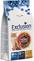 Exclusion Mediterraneo Monoprotein Formula - Adult Sterilized CAT - noble grain BEEF - 1,5 kg