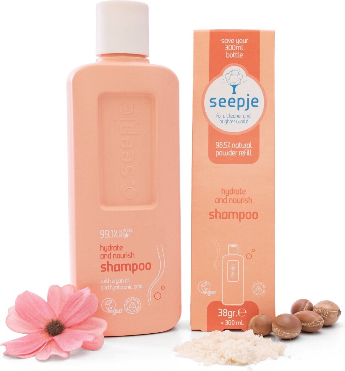Seepje Shampoo “Hydrate and Nourish” + Navulling