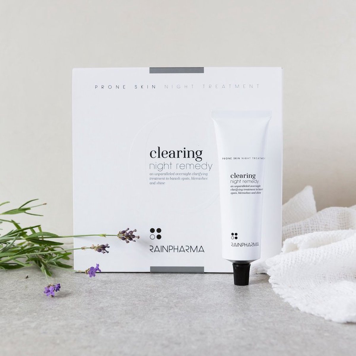 Goedkoopste RainPharma - gelaatsmasker - nachtmasker - Clearing Night Remedy - onzuivere huid