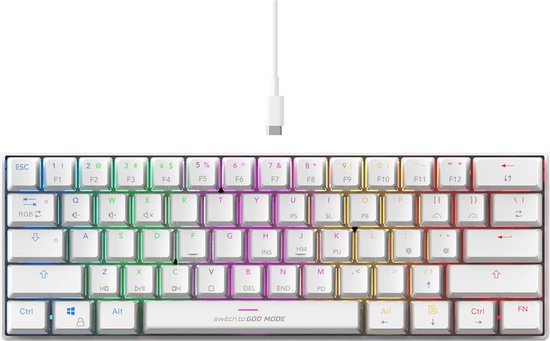 One-handed Gaming Keyboard, 3 Color RGB Backlit 35 Keys