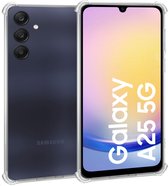 Geschikt voor Samsung Galaxy A25 - Hoesje - Shock Proof Case – Cover Transparant