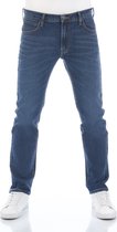 Lee Heren Jeans Broeken Daren Zip Fly regular/straight Fit Blauw Volwassenen Denim Jeansbroek Spijkerbroek heren