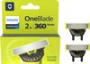 Philips OneBlade 360 Blade - QP420/50 - Vervangmesjes - 2 stuks