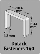Dutack Fasteners Nieten 140-8mm Cnk