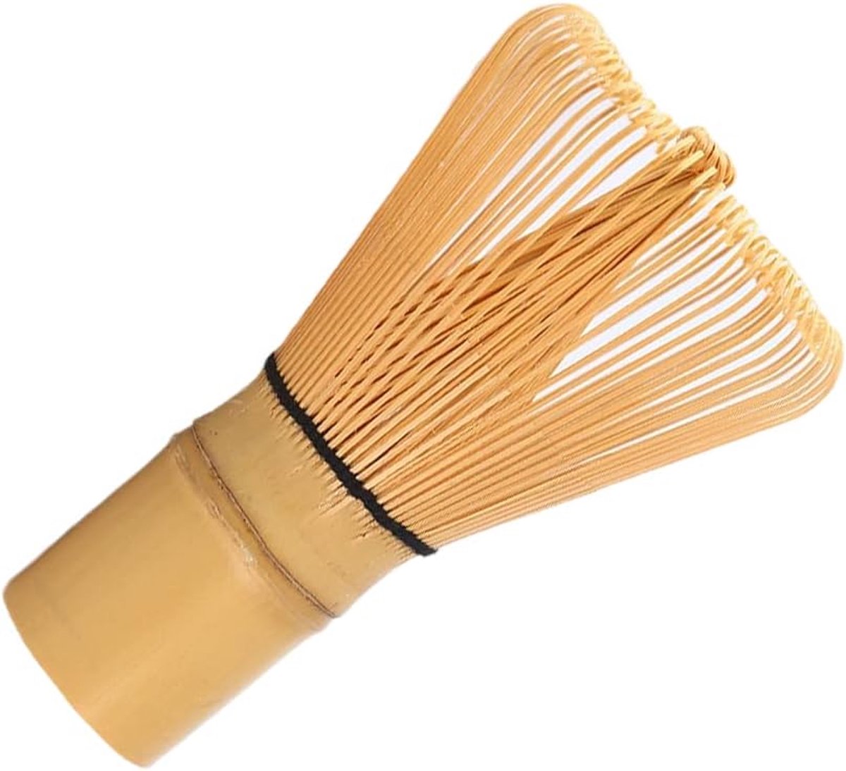 Ayangoods Bamboe Matcha Klopper Set Natuurlijk en Semi-Handgemaakt Authentieke Accessoires voor Matcha Thee Bereiding Traditionele Bamboe Matcha Schuimklopper en Schepje Theeaccessoires voor een Verfijnde