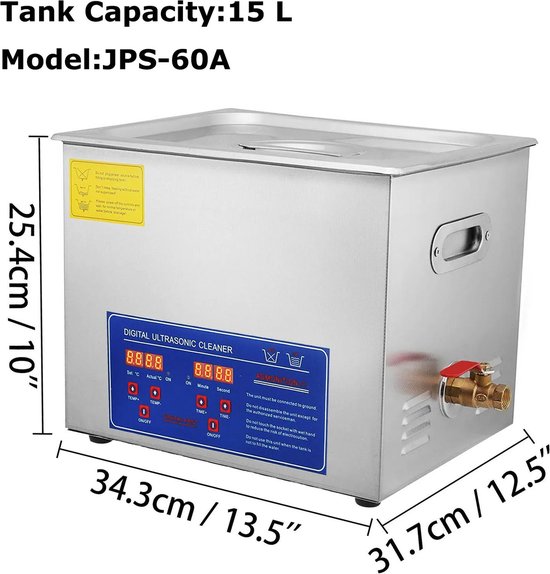 LifeBasis Watch Ultrasonic Cleaner 45kHz Professional Ultrasonic Cleaner for Wat LifeBasis Watch Ultrasonic Cleaner 45kHz Professional Ultrasonic Cleaner for Wat