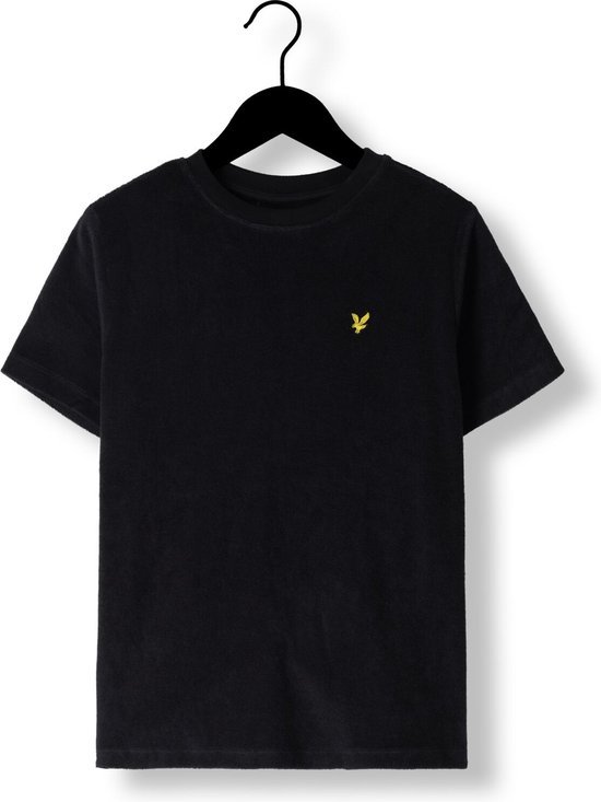 Lyle & Scott Towelling T-shirt Polo's & T-shirts Jongens - Polo shirt - Donkerblauw