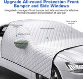 Voorruitafdekking auto voorruit cover auto zonwering auto zonwering ultra-dikke voorruit cover voorruit bescherming auto afdekking ijsbescherming stof ijs vorst (230 × 145 cm)