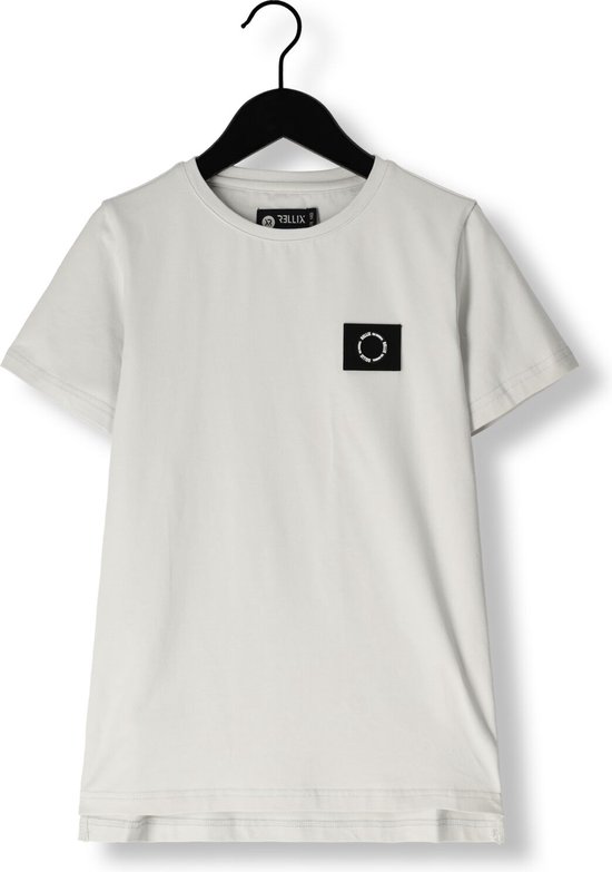 Rellix T-shirt Ss Basic Polo's & T-shirts Jongens - Polo shirt - Grijs - Maat 176