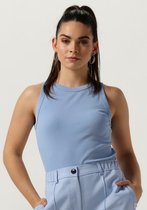 Penn & Ink Singlet Tops & T-shirts Dames - Shirt - Blauw - Maat XL
