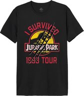 JURASSIC PARK - I SURVIVED 1993 TOUR - T-SHIRT (XXL)