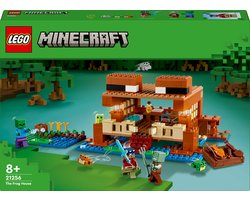 foto van LEGO Minecraft Het kikkerhuis - 21256
