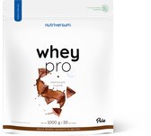 Nutriversum | WheyPro protein | Chocolate | 1kg 33 servings | Eiwit shake | Proteïne shake | Spijsvertering enzymen | Instant | Eiwitten | Proteïne | Supplement | Concentraat | Nutriworld