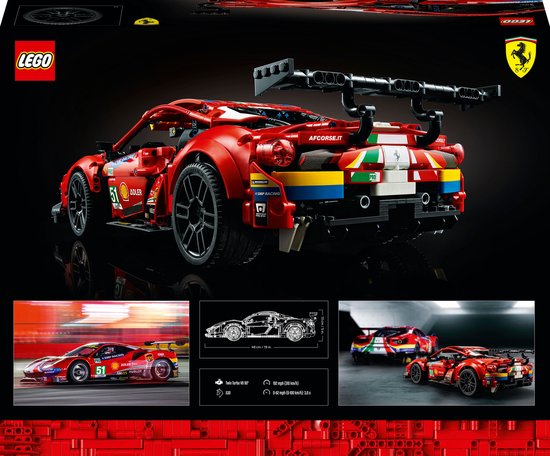 LEGO Technic Ferrari 488 GTE AF Corse #51 - 42125