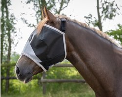 Qhp Vliegenkap Solaire zonder oren Grijs - Full - Vliegendeken
