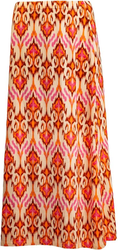 NED Rok Lalita 90 Tr Colored Playful Ikat Tricot 24s3 Vm002 01 903 Colored Dames Maat - XXL