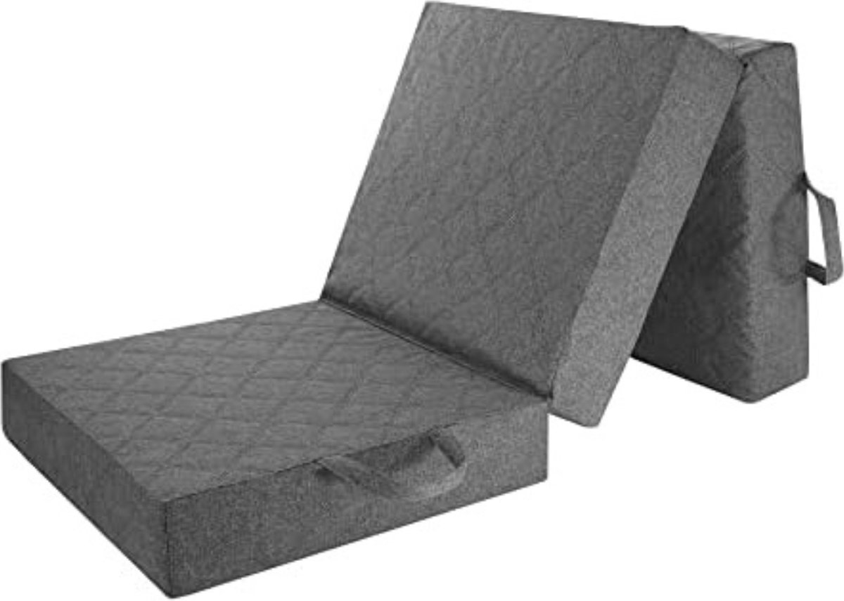 Campix Opvouwbare Matras, Uitklapbaar Noodbed, Vouwmatras En Gasten Matras In Diverse Kleuren