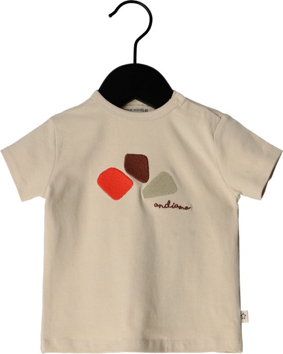 Your Wishes Arwen Tops & T-shirts Unisex - Shirt - Beige - Maat 68.
