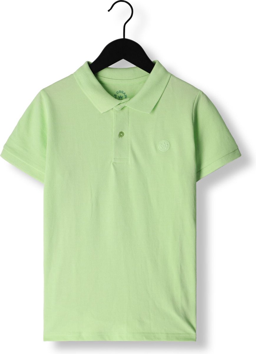 Kronstadt Albert Organic/recycled Polo Polo's & T-shirts Jongens - Polo shirt - Groen - Maat 134/140
