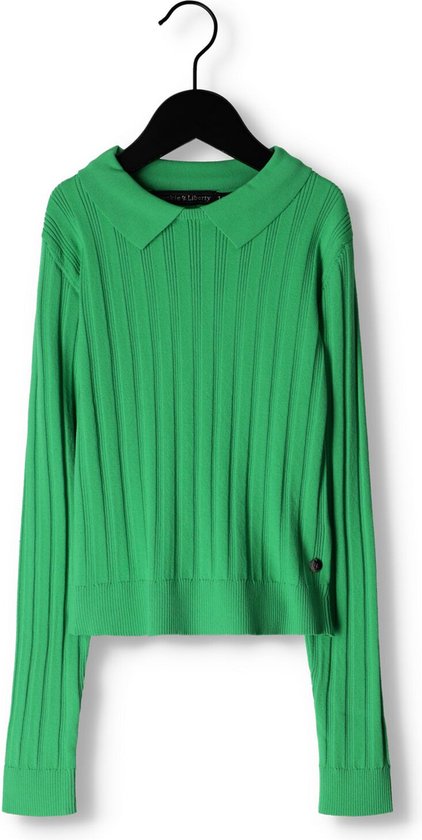 Frankie & Liberty Hazel Knit Tops & T-shirts Meisjes - Shirt - Groen