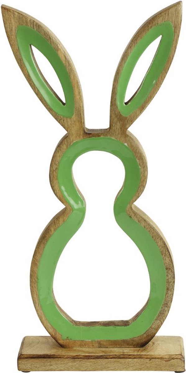 Countryfield Paashaas Groen - Paasdecoratie - Paasei - Paastip