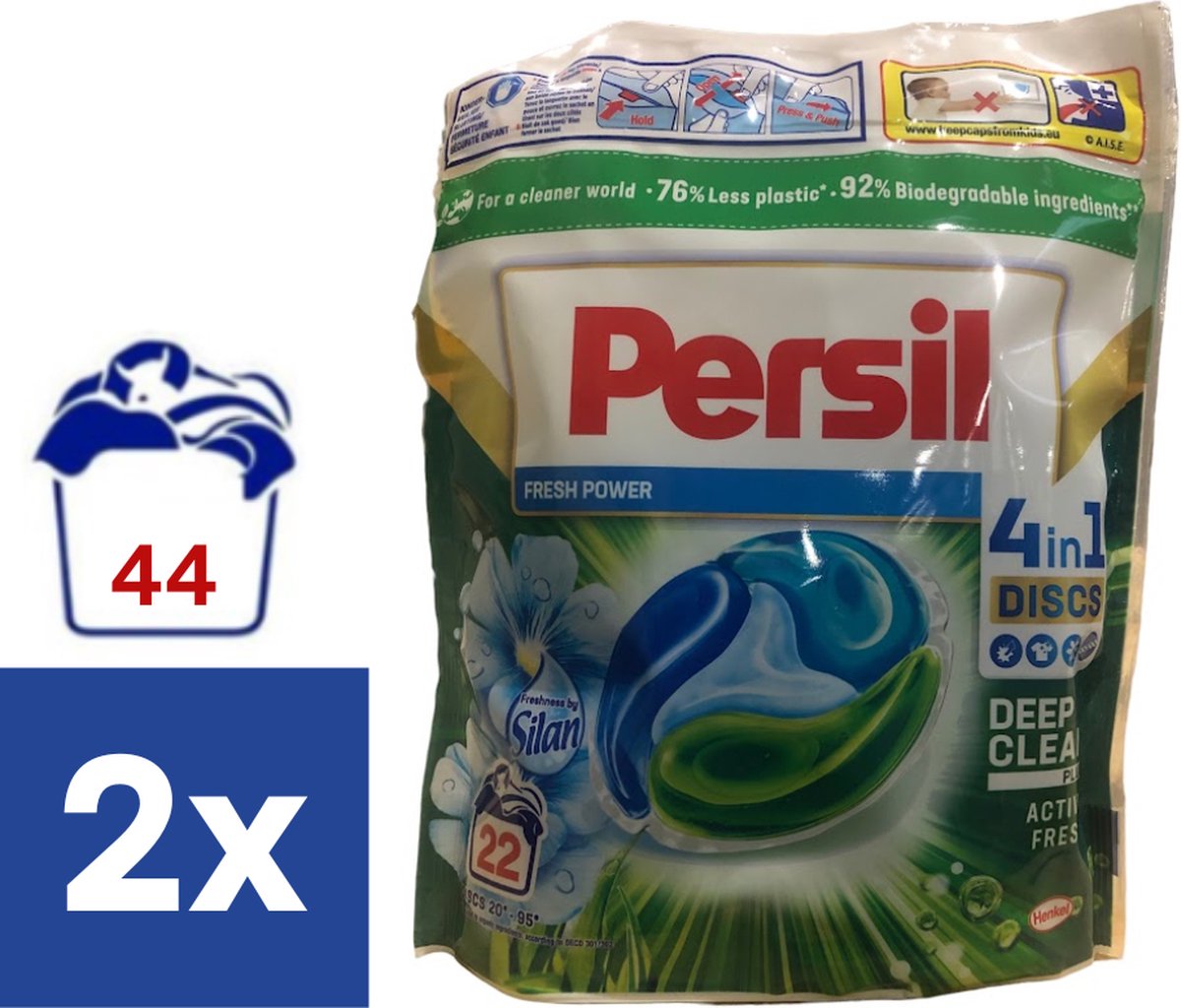 Persil 4in1 Pods Freshness by Silan - 2 x 22 pods