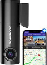 Akamduman® Ultra 4K 3 en 1 Dashcam - Dashcam pour voiture - Wifi - GPS - Moniteur de stationnement - Enregistrement en Loop - Carte SD 32 Go