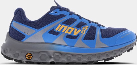 Inov-8 TrailFly Ultra G 300 Max - Homme - Blue/Gris/Nectar - Chaussures de trail running