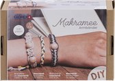Glorex - Macramé armbanden - 3 stuks
