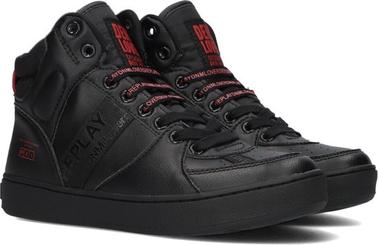 Replay Cobra Hoge sneakers - Jongens - Zwart - Maat 37