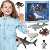 Collecta Set zeedierfiguren, beeldjes voor kinderen vanaf 3 jaar