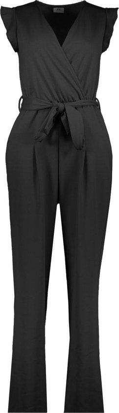 Jacqueline de Yong Broek Jdytrille S/l Frill Jumpsuit Jrs Ex 15333166 Black Dames Maat - XS