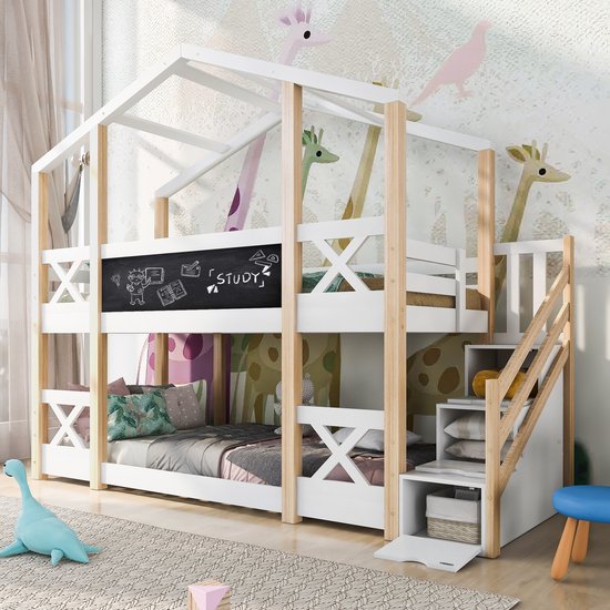 Mathy by Bols Montessori boomhut bed 90 x 190 – Diverse kleuren – Sterre Tijl