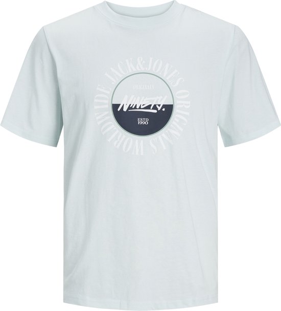Jack & Jones Junior-T-shirt--Skylight-Maat 128