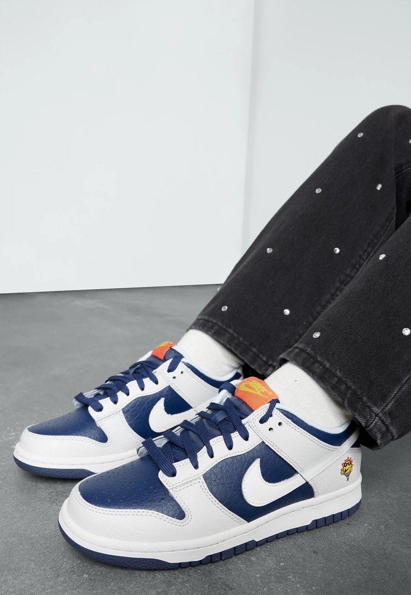 Nike Dunk Low UV Reactive - Sneakers - Unisex - Maat 39 - Grijs/Blauw/Wit |  bol
