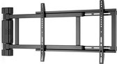 Nedis Gemotoriseerde TV-Muurbeugel - 32 - 75 " - Maximaal schermgewicht: 50 kg - Draaibaar - Minimale muurafstand: 56 mm - Afstandbestuurbaar - ABS / Staal - Zwart