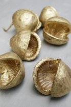 Couronne - Decoratiemateriaal 'Buddha Nuts' (6 stuks, Gold)