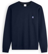 A-dam Grover - Sweatshirts - Duurzaam - Katoen - Trui - Heren - Donker Blauw - S
