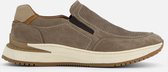 Outfielder Instappers taupe Nubuck - Maat 44