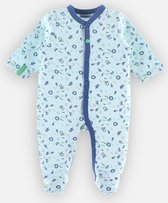 Noukie's - Pyjama - Bio katoen - Blauw - Koalo - 1 maand 56