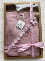Nature - Baby 5-delige Newborn kleding set meisjes - Fopspeenkoord cadeau - Newborn set - Babykleding - Babyshower cadeau - Kraamcadeau
