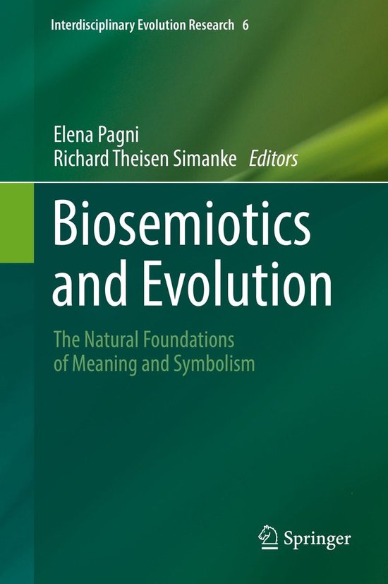 Interdisciplinary Evolution Research 6 - Biosemiotics and Ev ... - cover
