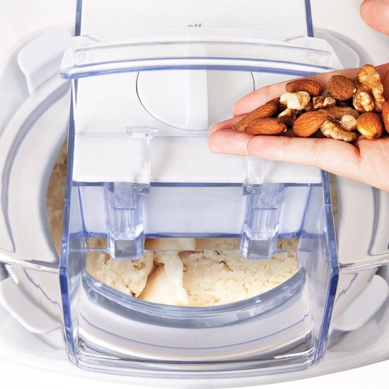 IJsmachine - IJsmaker - Softijs Machine Voor Thuis - 540 W - 1,5 L - Wit — afbeelding 2